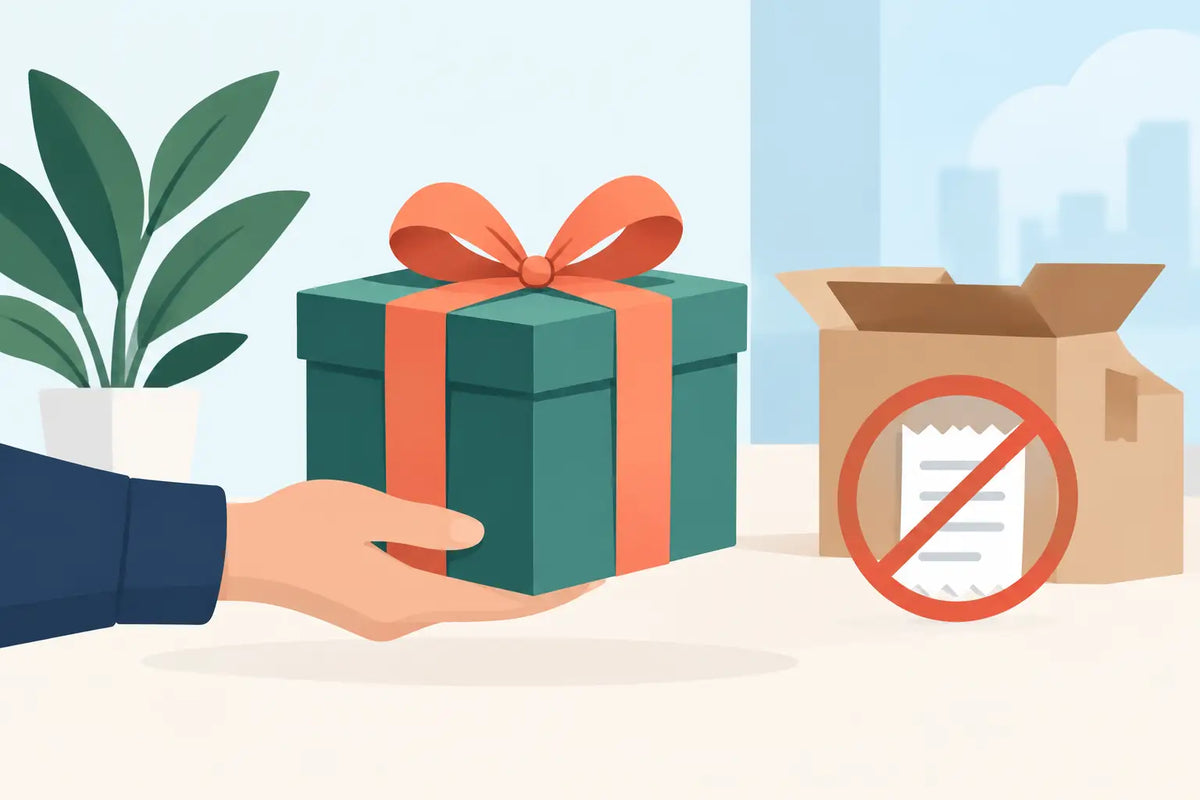Can Gifts Arrive Without Receipts? Yes, Easily